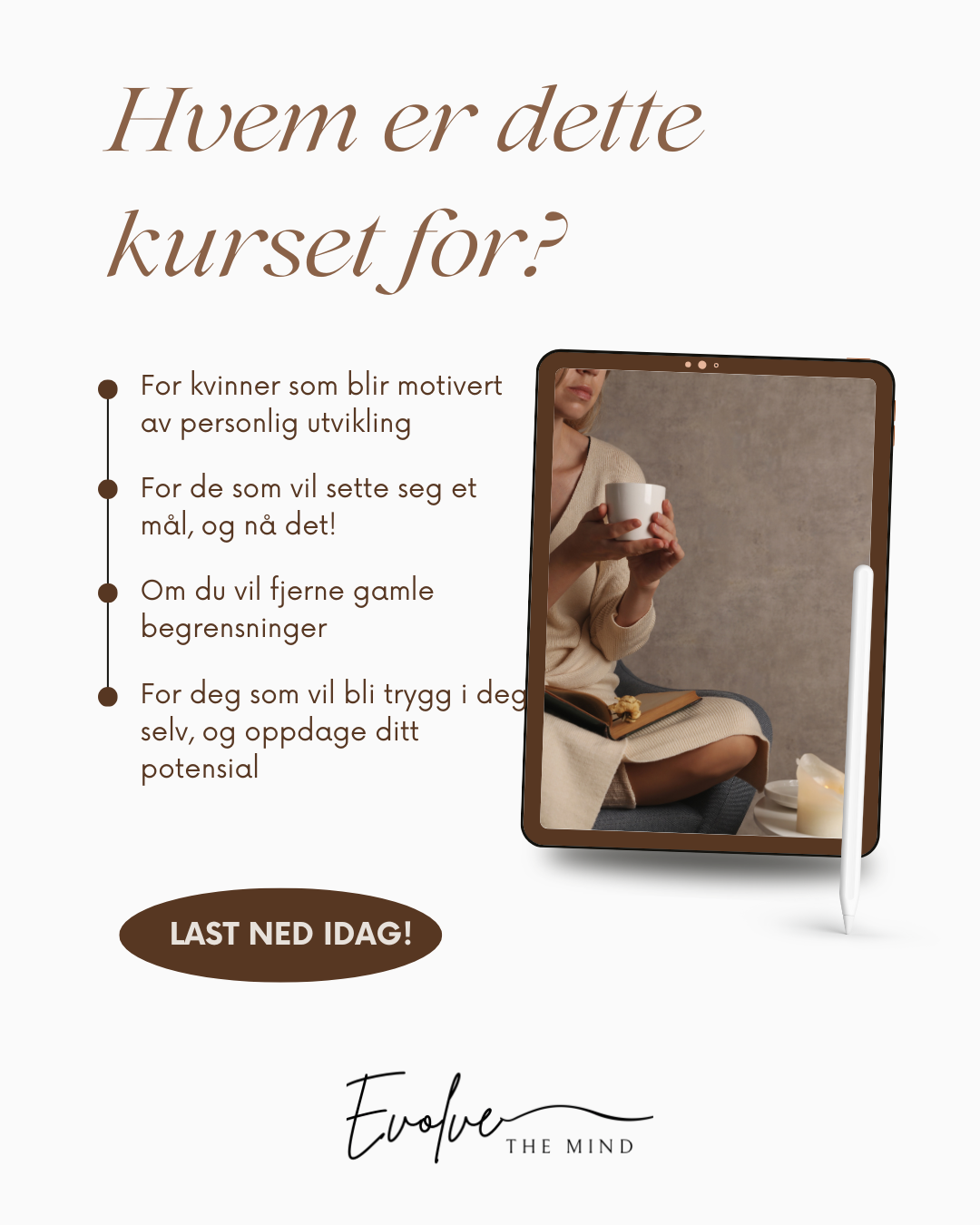 Bygg ekte selvtillit, og tørr å gå for dine drømmer!