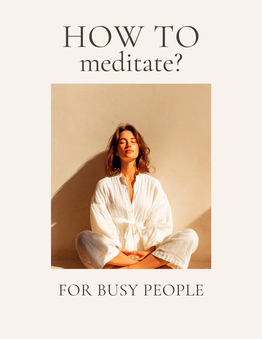 Meditation for bysy people (E-book)